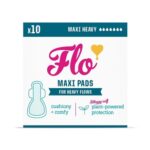 Flo Bamboo Maxi Pads 10 Pads