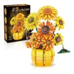 Flowers Sunflower Building Sets for Adults, ,