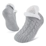 Fluffy Slipper Socks, UK 4-9