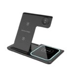 Foldable 3-in-1 Wireless Charger 15W, iPhone/Watch/AirPods, Qi, Night Light, Portable Welcome deal Shenzhen Aibo Technology Co., Ltd