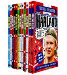 Football Superstars 12 Books Collection Rules Mega Pack Set By Simon Mugford & Dan Green(Fact,Stories & Starts)(Rolando, Neymar, Messi, Kane, Mbappé, Rashford, Haaland, Salah, De Bruyne & More)