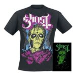 Frank – Glow in the Dark T-Shirt Black by Ghost Glow-in-the-Dark