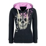 Freaking out Loud Hoodie Jacket Black by Full Volume by EMP
