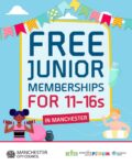 Free Junior Membership For All Manchester Residents at Secondary School Aged 11-16