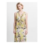 French Connection Floral V-Neck Top