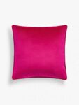 Fuchsia Pink Velvet Cushion 43x43cm (Free C&C)