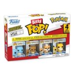 Funko Bitty POP 4-Pack: Pokemon Squirtle, Eevee, Growlithe, Psyduck