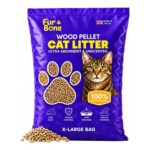 Fur & Bone Cat Litter with Wooden Pellets, 30L – £10.36 S&S