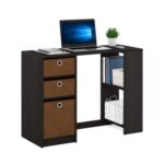 Furinno JAYA Modern Computer Desk Espresso
