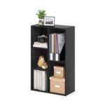 Furinno Luder 5-Cube Tool-Free Bookcase Blackwood