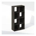 Furinno PELLI 8-Cube Bookshelf, Espresso