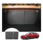 GAFAT 2-Pack Tesla Model 3 All-Weather Boot Liner and Mats