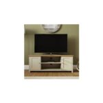 GFW Lancaster 2 Door TV Unit – Cream