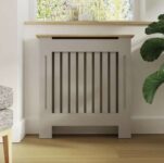 GFW Longslow Small Radiator Cover – Grey & Oak Free C&C