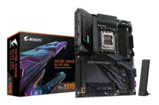 GIGABYTE X870E AORUS ELITE X3D Motherboard – Supports AMD Ryzen 9000 CPUs, 5GbE LAN, USB 4