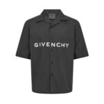 GIVENCHY Mens GIV Boxy Fit Short Sleeve Plain Shirt