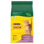 GO-CAT Adult Dry Cat Food Chicken and Duck 10kg Pack (S&S £19.95 – £15.75)