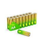 GP AA Batteries 18 Pack 1.5V Alkaline Double A 10 Yr Long Shelf Life (Sold by Batteries247, FBA)
