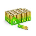 GP AA Batteries 40 Pack 1.5V Alkaline Double A 10 Yr Long Shelf Life – Sold by Batteries247 / FBA