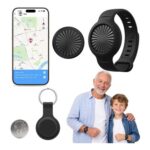 GPS Tracker for Kids, No Monthly Fee, Real-Time, iOS/Android, IP67