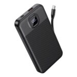 GREPRO 10000mAh Power Bank with USB-C Cable, 22.5W Fast Charge