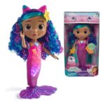 Gabbys Dollhouse Sing & Shine Mermaid Gabby Doll Waterproof