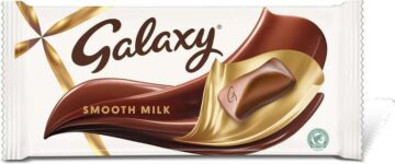 Galaxy Smooth Milk Chocolate Extra Large Sharing Block 360g S&S £3.80/£3.59