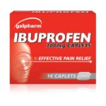 Galpharm Ibuprofen Caplets 16 pack – Free C&C