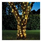 Garden Firefly Solar-Powered Warm White 200 LED Outdoor String Light
