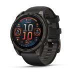 Garmin Fēnix 8 47 mm, AMOLED Sapphire Titanium (both Orange and Black) via Blue Light Card