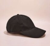 George Canvas 100% Cotton Adjustable Black Baseball Cap Free C&C
