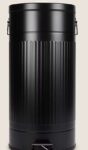 George Home Black Retro Pedal Bin 30L – Free C&C