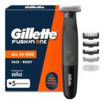 Gillette Fusion One Face and Body Electric Beard Trimmer Men with One Blade