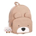 Girls Backpack Cute Khaki School Bag