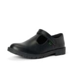 Girls Lachly T-Bar School Shoes, Classic Mary Jane Style – Size 3 UK