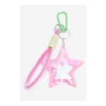 Girls Pink Sequin Star Bag Charm Price Reduced From