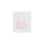 Girls Pink Striped Seamless Bralette