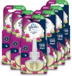 Glade Plug in Air Freshener Refill, Electric Scented Oil Room Air Freshener, Relaxing Zen, 6 Refills (6 x 20ml)