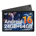 Gleeso 10-Inch Android Tablet, 1280×800, OTG, Widevine L1, Face ID