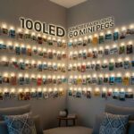 GloBrite 100 /10m LED Battery Fairy Lights w/Photo Pegs and String, Battery Operated