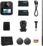 GoPro MAX 2 Accessory Bundle – Extension Pole / Battery / SD Card with code. Sold by Camera Centre UK LTD
