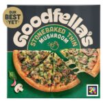 Goodfellas Stonebaked Thin Mushroom, Spinach & Garlic Pizza 378g, Nectar Price