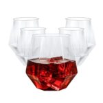 Goodluck 20-Pack Stemless Plastic Wine Glasses