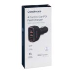 Goodmans 4 Port In-Car PD Fast Charger