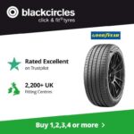 Goodyear Eagle F1 Asymmetric 6 – 225/40 R18 92Y XL x 1 tyre (Fitting for £1) – with code by Blackcircle