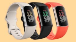 Google Fitbit Charge 6 Activity Tracker Coral with discount – Cream & Black with checkout discount