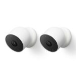 Google Nest Cam (Outdoor / Indoor, Battery) Smart Home WiFi Camera – Wireless, 2-Pack