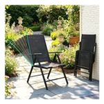 Gotland 2026 Upgrade Folding Garden Chairs, Set of 4