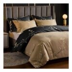 Grace Bedding Luxury Microfiber Duvet Cover Set with Matching Pillowcases