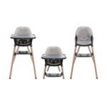 Graco Presti 3-in-1 Highchair, 4.75kg, Compact Fold, 3 Modes, Gray